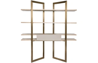 Стеллаж 58DB-21171STEL, открытый, светло-коричневый