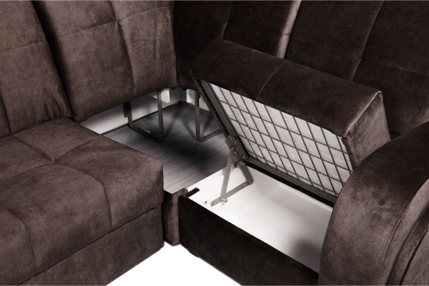 Диван угловой Блэквуд 155, Kleo taupe