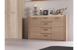 Комод 1395 Элана, большой, дуб сонома