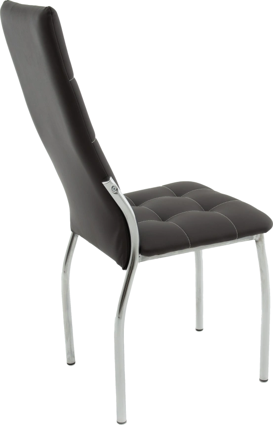 Стул Чинзано, мягкий, батлер 06, эккожа, каркас хром