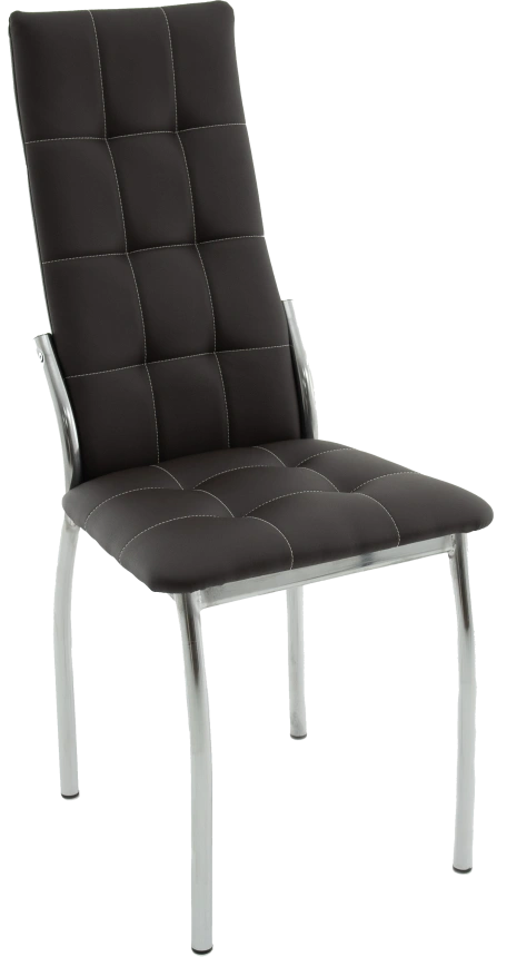 Стул Чинзано, мягкий, батлер 06, эккожа, каркас хром
