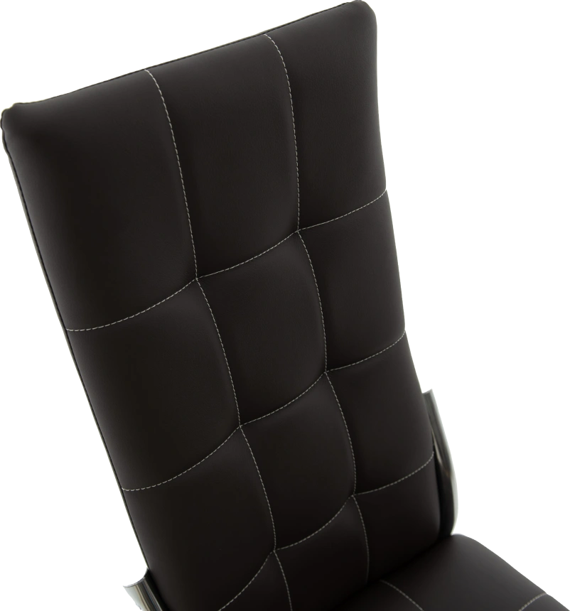 Стул Чинзано, мягкий, батлер 06, эккожа, каркас хром