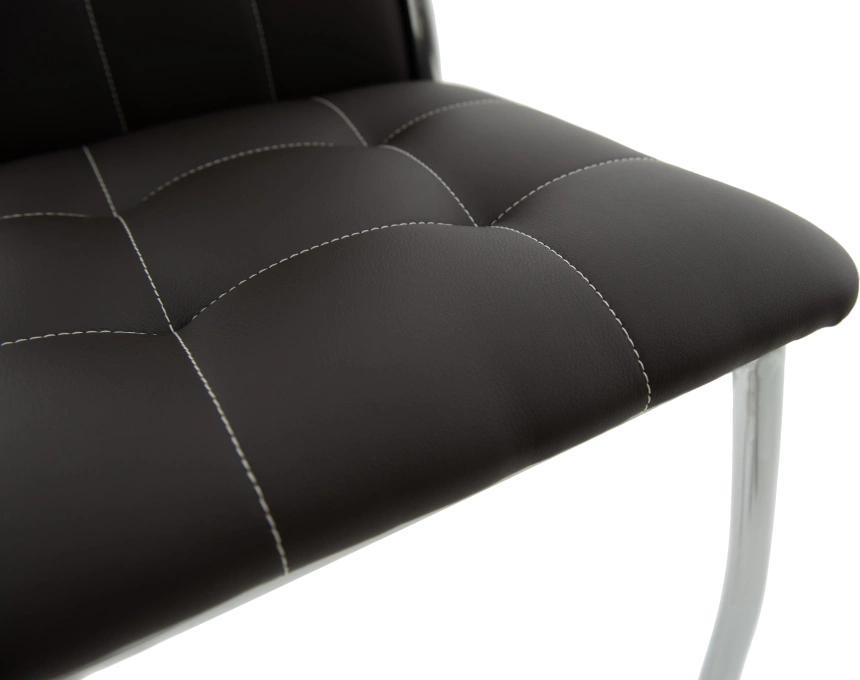 Стул Чинзано, мягкий, батлер 06, эккожа, каркас хром