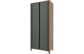 Модульная гостиная Богемия, дуб барокко / зелёный