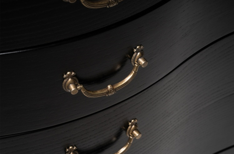 Комод Джульетта, с пятью ящиками, венге