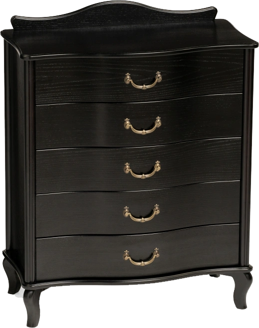 Комод Джульетта, с пятью ящиками, венге