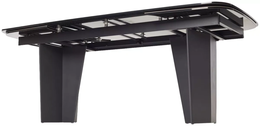 Обеденный раздвижной стол Mikkel 200, TL-188, испанская керамика, черный каркас 